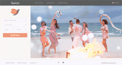 Desktop Screenshot of fusionresorts.com